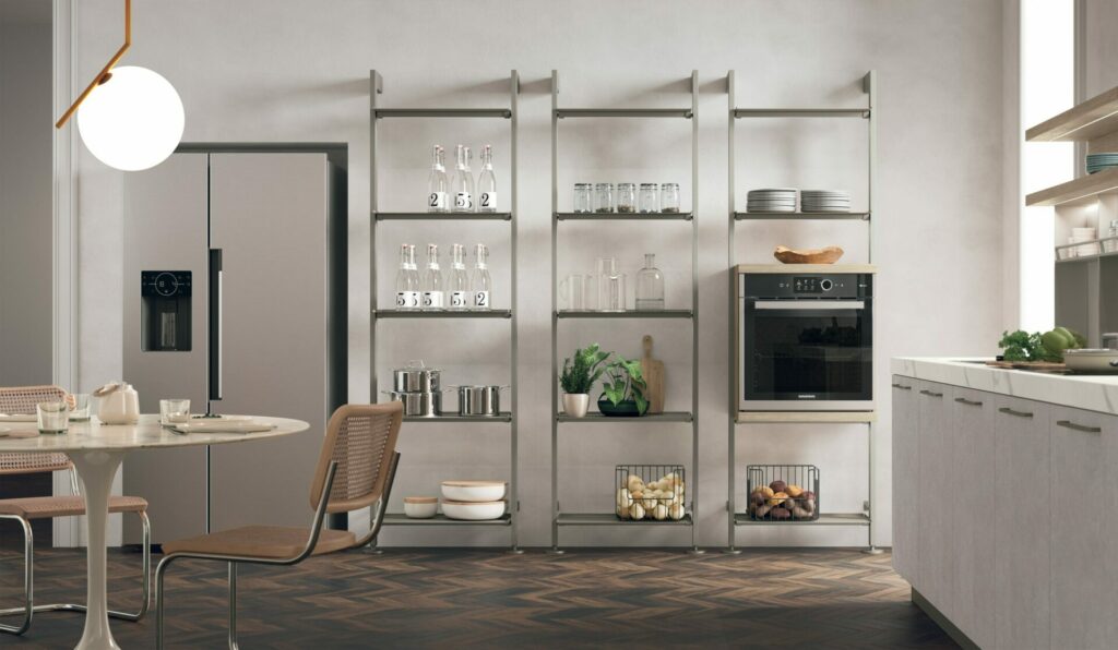 Showroom Stosa Réunion – cuisine italienne exposée au Centre Cadjee